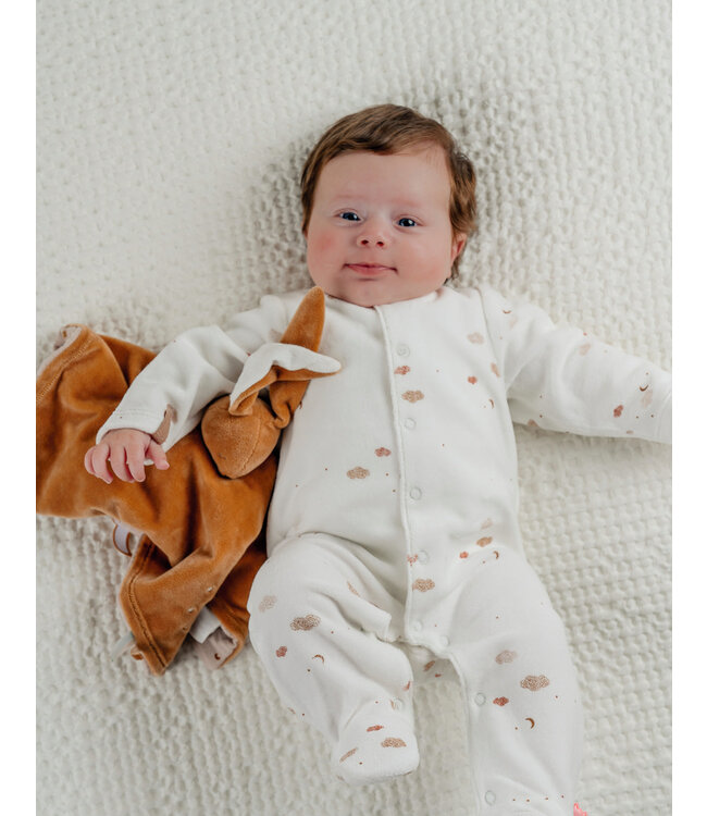 Noukies - Set van 2 Pyjamas Fluweel Fluffy Sheep