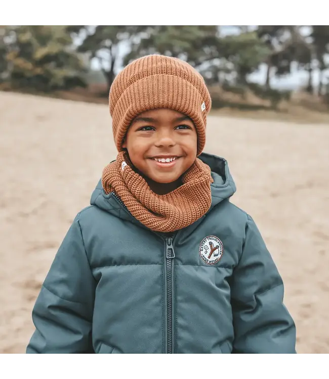 Your Wishes - Knitted  scarf Chipmunk 80-104