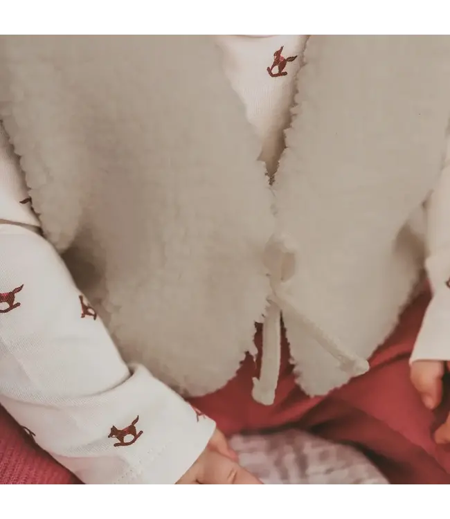 Your wishes -  Teddy gilet Birch