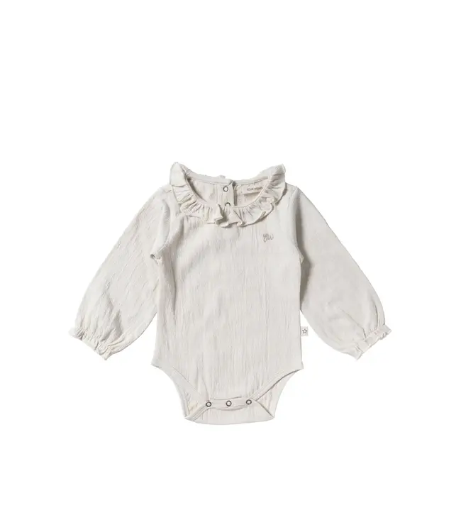 Your wishes -  Wavy Romance Romper Birch