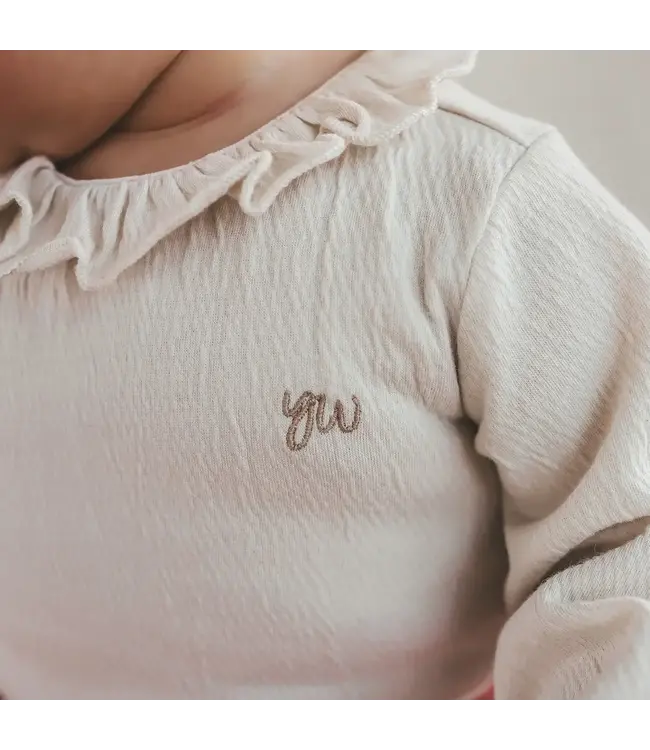 Your wishes -  Wavy Romance Romper Birch