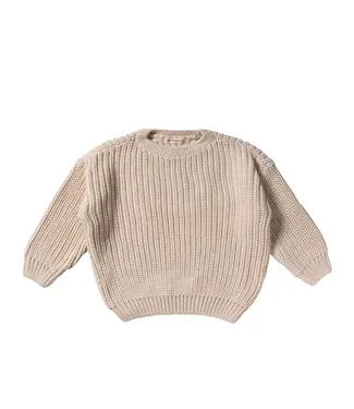 Your Wishes Your Wishes - Oversized Sweater - Sand