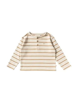 Your Wishes Your wishes - Stripe Terry Relaxed granddad longsleeve