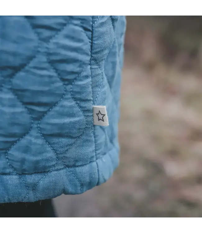 Your wishes - Quilted denim skirt