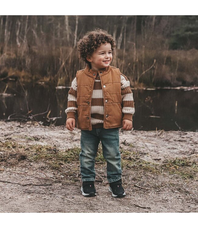 Your wishes - Stretch twill bodywarmer Chai