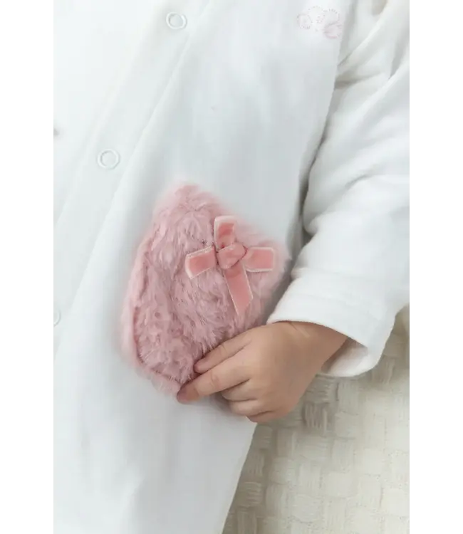 Natini - Babygrow Minnie Offwhite/Pink