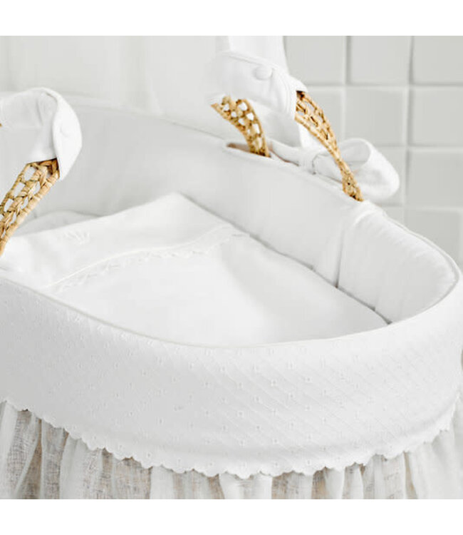 My First collection - Silent Sands all white Ella Mozes mandje