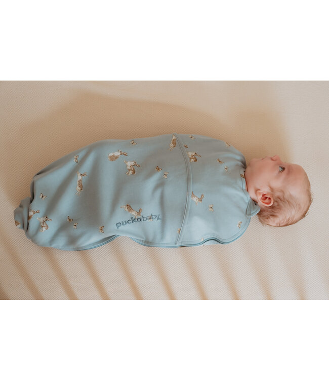 Puckababy The Original - Piep - 0/3 M - Cotton Bunnies