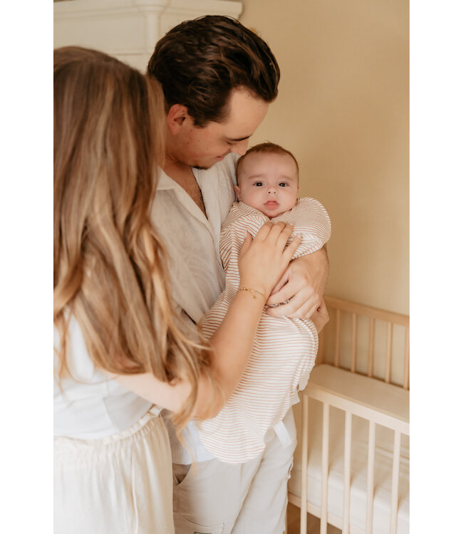 Puckababy The Original - Piep - 0/3 M - Cotton - Hazel stripes