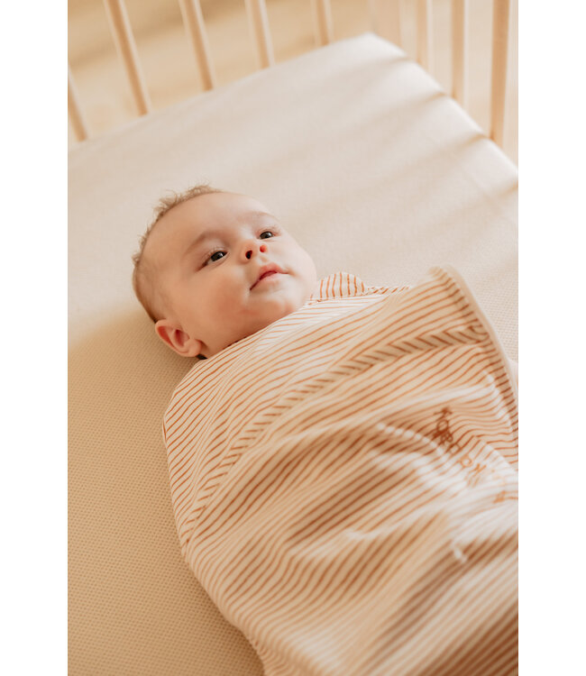 Puckababy The Original - Piep - 0/3 M - Cotton - Hazel stripes