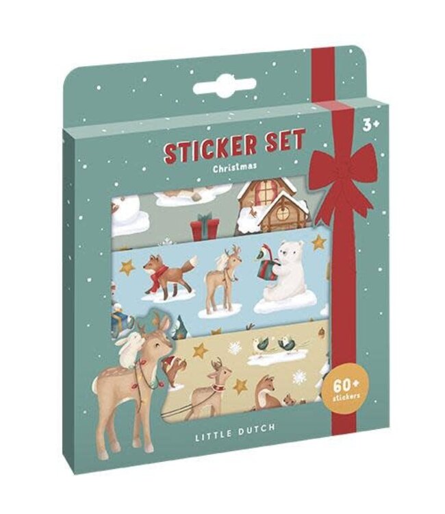 Little Dutch Little Dutch - Sticker set Christmas