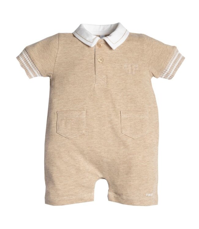 My First Collection - Combi short Sand-White