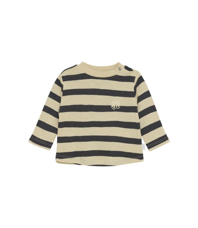 Noppies Noppies - Tee Safa long sleeve stripe wood