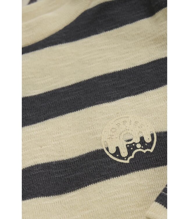 Noppies - Tee Safa long sleeve stripe wood