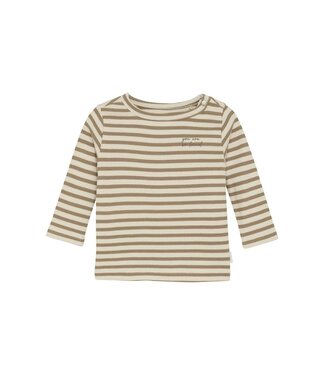 Noppies Noppies - Tee Seguin Stripe brown
