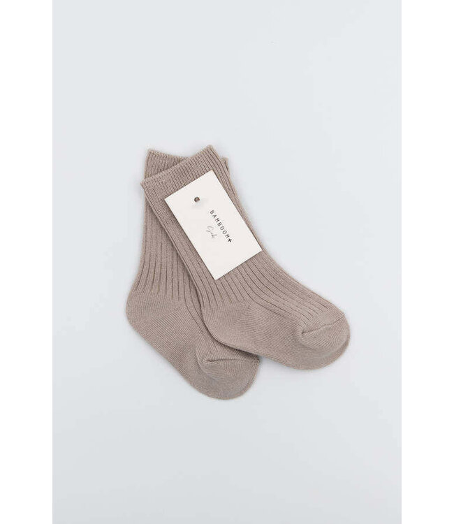Bamboom - Bamboo sokken zand