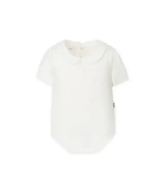 Bamboom Bamboom - Baby Bodysuit Ronde Hals Korte Mouwen - OFF WHITE 111