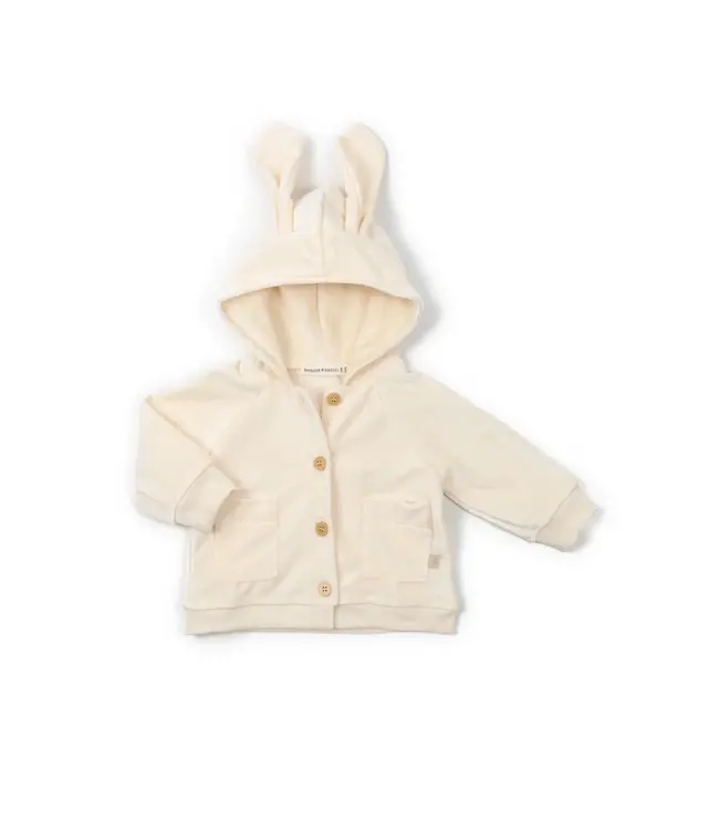 Bamboom - Velvet Vest met oren in - Ivoor 29