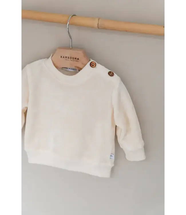 Bamboom - Velvet sweater - Ivoor 29