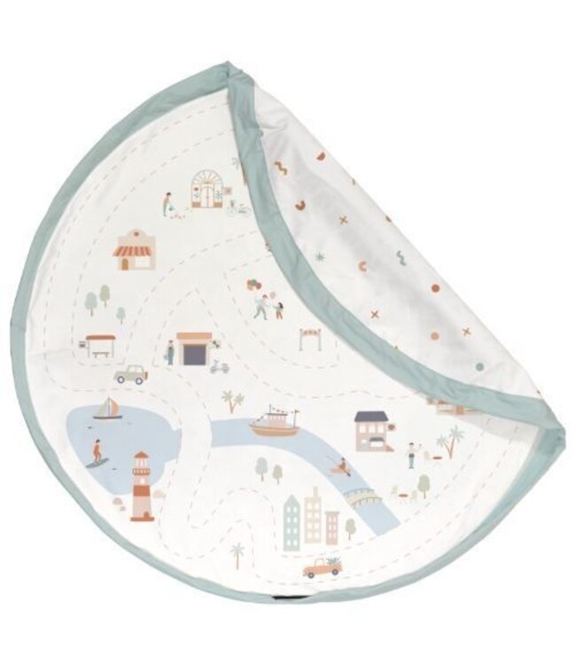 Play & Go - Noomad  City map opbergzak/speeltapijt - 140 cm