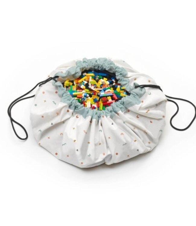 Play & Go - Noomad  City map opbergzak/speeltapijt - 140 cm