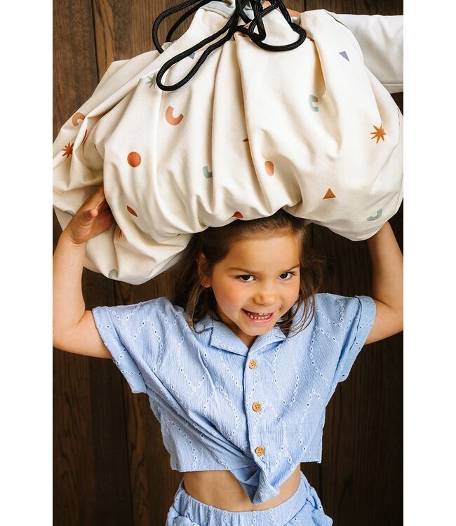 Play & Go - Noomad  City map opbergzak/speeltapijt - 140 cm