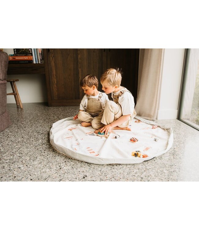 Play & Go - Noomad  City map opbergzak/speeltapijt - 140 cm