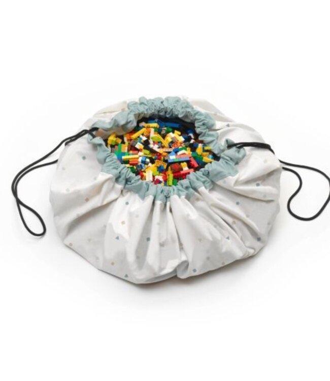 Play & Go - Noomad  World map colour opbergzak/speeltapijt - 140 cm