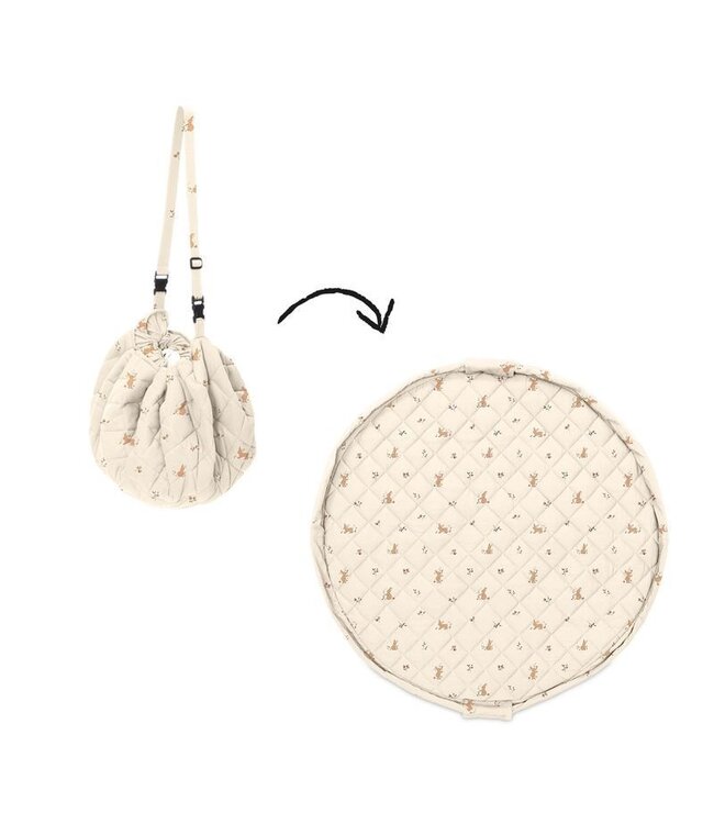 Play & Go - Noomad  Rabbit Organic babymat cotton  - 120 cm