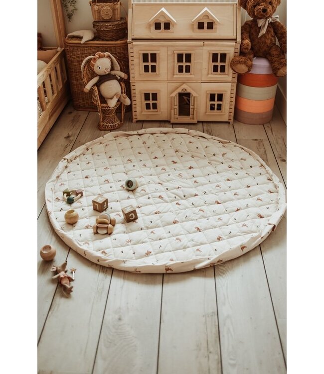 Play & Go - Noomad  Rabbit Organic babymat cotton  - 120 cm