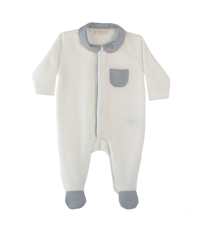 Baby Gi Baby Gi - Warley footie ivory