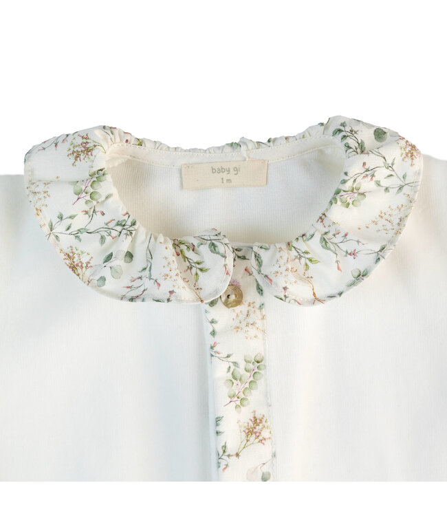 Baby Gi - Sirley footie ivory