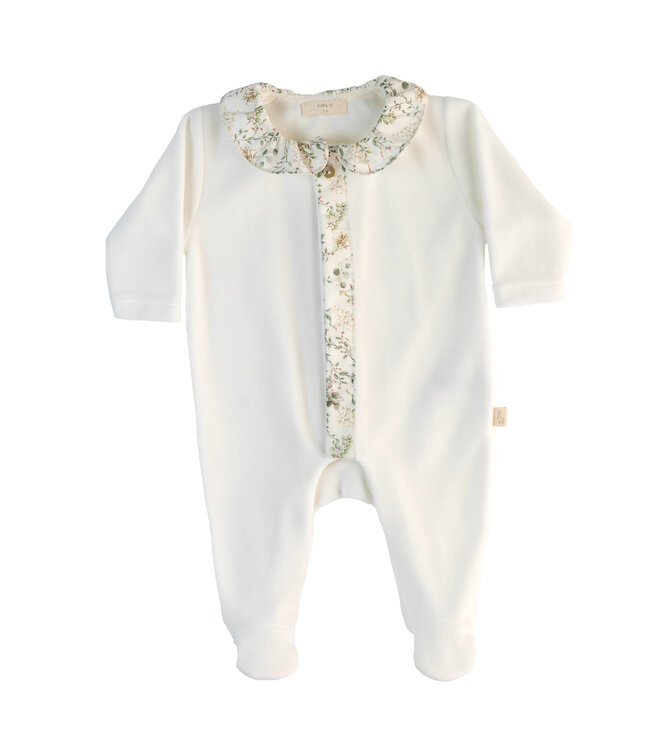 Baby Gi Baby Gi - Sirley footie ivory