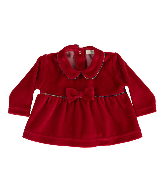 Baby Gi - Prancer two-piece red bow
