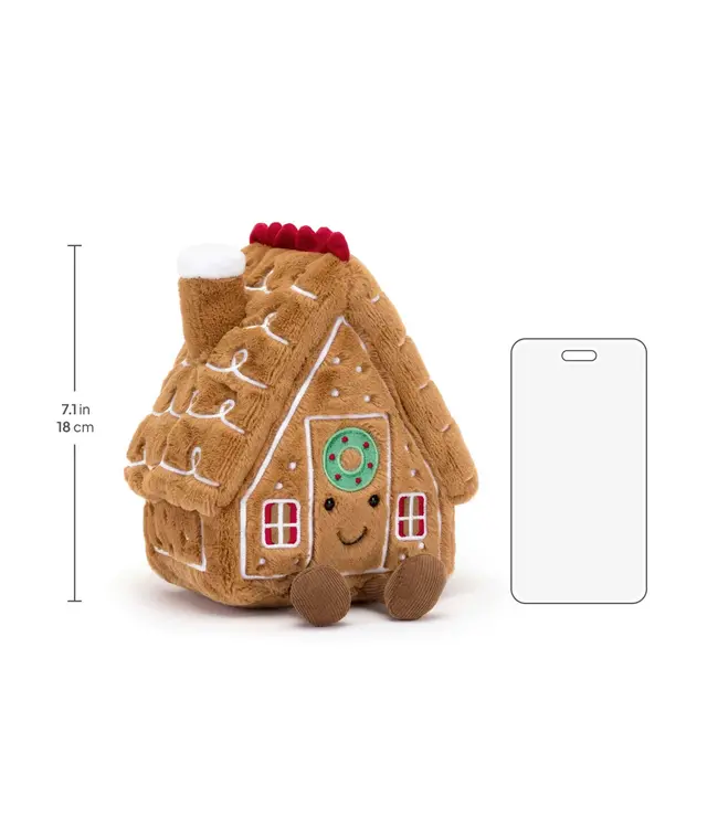 Jellycat - Amuseables Gingerbread House