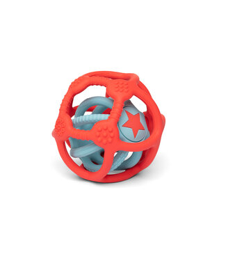 LITTLE L Little L Soft Toys - Sensory toys Ballen - Blauw /Rood