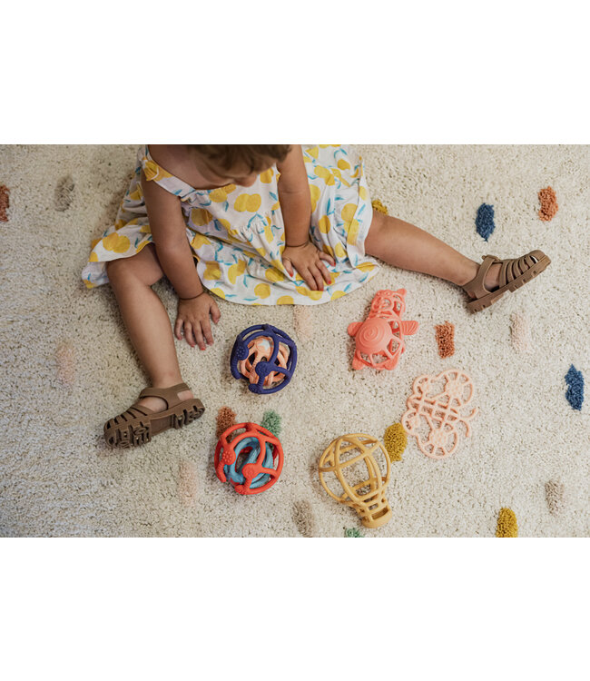 Little L Soft Toys - Sensory toys Ballen - Blauw /Rood