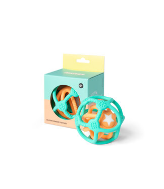 LITTLE L Little L Soft Toys - Sensory toys Ballen - Groen/Oranje