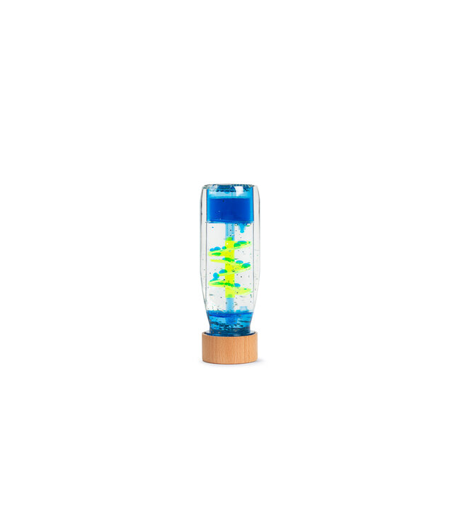 Petit Boum – Sensorische fles – Spiraal Blauw