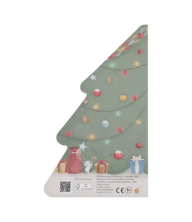 Little Dutch - Kerstboek met knuffel Jim - Giftset