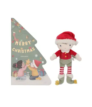 Little Dutch Little Dutch - Kerstboek met knuffel Jim - Giftset