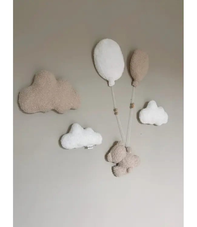 Little Loua - Teddy bouclé wanddecoratie