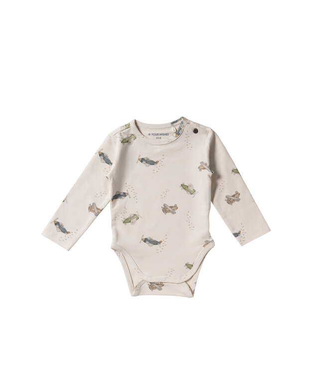 Your Wishes - Fitted Romper Avion Birch