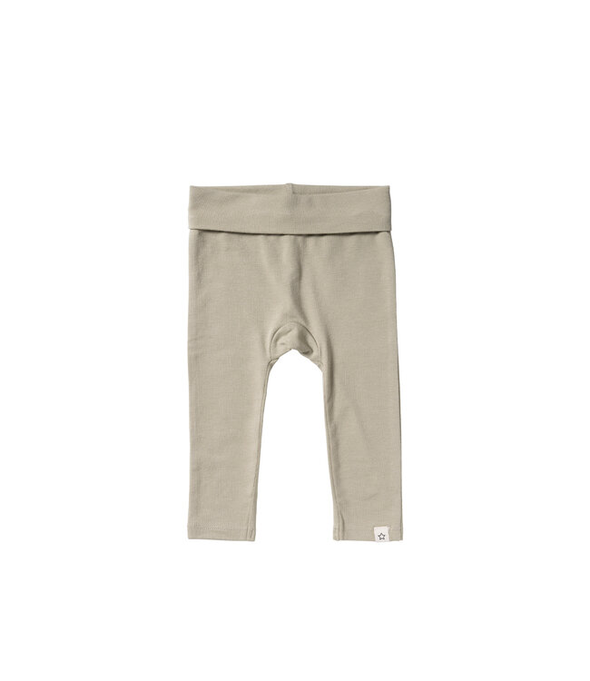 Your Wishes Your Wishes - Solid Fitted Pants Elm