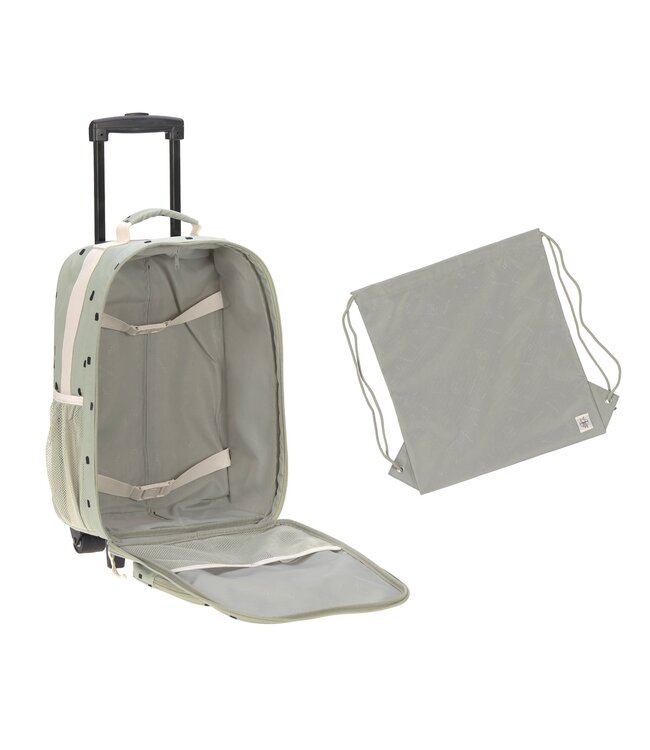 Lässig  - Trolley Happy Prints light olive