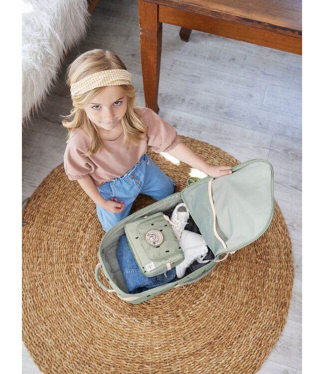 Lässig  - Trolley Happy Prints light olive