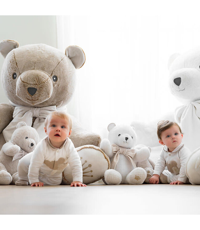 My First Collection - Zoë fur teddy bear White