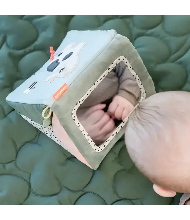 Done By Deer - Fold out sensory mirror Tiny farm