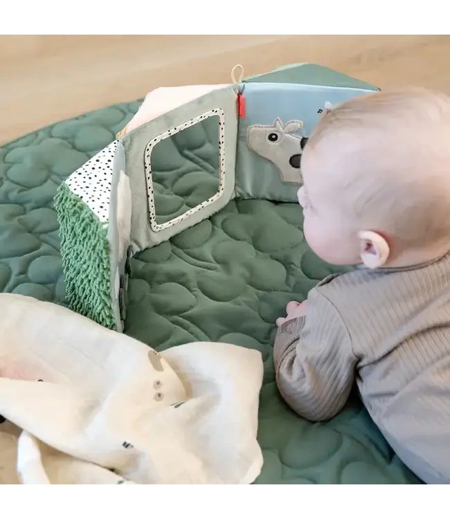 Done By Deer - Fold out sensory mirror Tiny farm