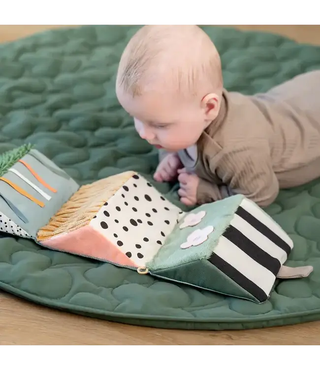 Done By Deer - Fold out sensory mirror Tiny farm